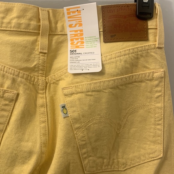 Levi’s 501® ORIGINAL CROPPED WOMEN'S JEANS size 28x26 - Picture 11 of 15